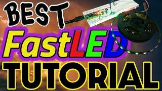 The BEST FastLED Tutorial | WS2812b LED Strip Arduino Nano