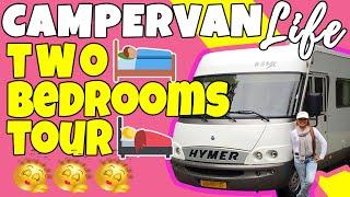 Camper #VANLIFE Philippines | Motorhome with Two Bedrooms Tour | (English Captions Available)