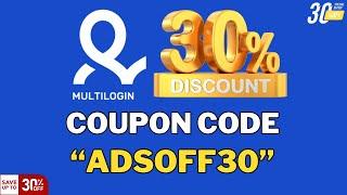 How do I get a Multilogin coupon code with a free trial?