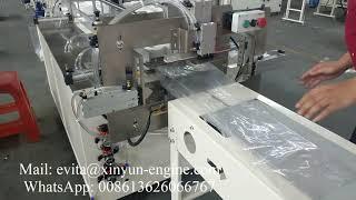 Semi automatic multi rolls toilet tissue paper packing machine