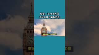 快讯！2024年英国签证与移民最新数据 #英国##英国移民#英国签证#英国移民数据