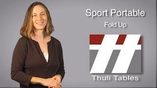 Sport Portable Fold-Up: Thuli Chiropractic Table