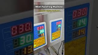 Mint candy packaging machine