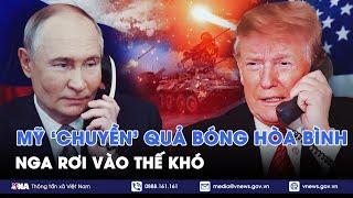 Mỹ ‘chuyền’ quả bóng hòa bình cho Nga, Moskva sẵn sàng hay từ chối? - VNA