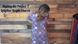 Same top, 8 ways! Styling the LuLaRoe Perfect T tutorial