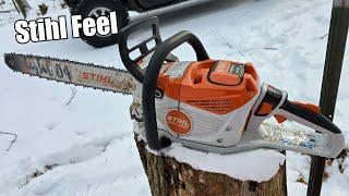 Good & Bad - Stihl MSA 300 C-O 36V Battery Powered Chainsaw Review