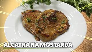 BIFE DE ALCATRA COM MOSTARDA QUE FICA PRONTO EM MINUTOS! SIMPLES E IRRESISTÍVEL! - CHEF TAICO