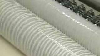 Roller Gluer Applies Water-Based Adhesive to Plastic Corrugated | Glue Machinery Corporation