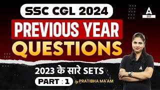 SSC CGL 2024 | SSC CGL All Previous Year Questions Paper | By Pratibha Ma'am