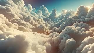 Clouds & Sky | 60 minutes • 3D Wallpaper Motion Background • FREE • (No Audio) Ambient Visual Video