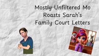 Roast of Sarah Boone Family Court Letters