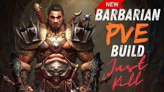 Barb PvE Build | Just Kill | Oko Berserkera czy Pirogenna Pogarda? | Test | #diabloimmortal |