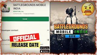 Battlegrounds Mobile India Official Launch Date | BGMI Lite Version Soon | Royal Pass Giveaway 