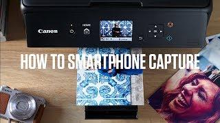 Canon PIXMA TS Series: How to smartphone capture