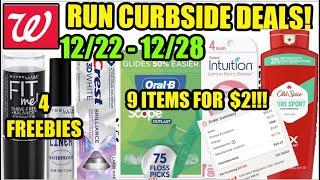 WALGREENS RUN CURBSIDE DEALS (12/22 - 12/28) ***GRAB 4 EASY FREEBIES!!!!