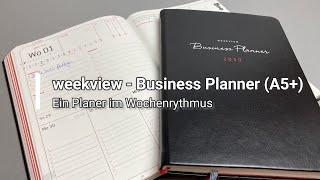 weekview Kalender ⎪ Business Planner A5+ - Review - Deutsch