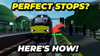 Here's how we get a PERFECT STOP every time in SCR!