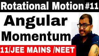 Rotational Motion 11 || Angular Momentum IIT JEE  MAINS / NEET || Angular Momentum of Rotating Body