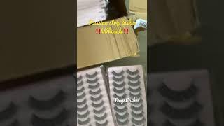 Wholesale Russian strip lashes. Ship out ️️ #lashes  #lashvendors #wholesalelashes