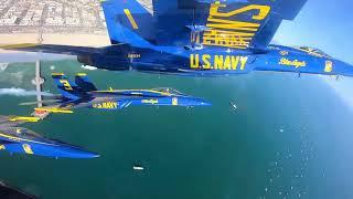 Blue Angels at Huntington Beach, California Airshow Highlights.