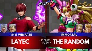 KOF XVLAYEC (Goenitz/O.Rugal/O.Chris) vs THE RANDOM (Geese/Ryo/Sylvie)Ranked Match - 11/24