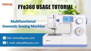 FYe360 I Sewing Made Easy: Tips and Tricks for the FYe 360 Sewing Machine #sewing #sewingtutorials