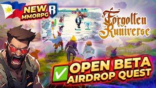 NEW MMORPG on Ronin, The Forgotten Runiverse OPEN to ALL! + AIRDROP Quests Donut Point System