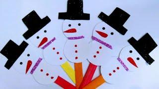 Snow man handout for Winter Day Celebration | Handout for Kids | The Arshi  Creation |