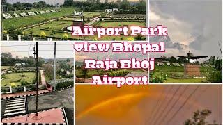 Airport park view Raja Bhoj Airport Bhopal#bhopal