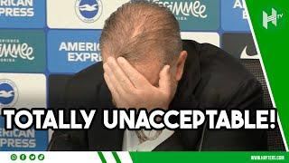 TOTALLY UNACCEPTABLE! Postecoglou RAGES after STUNNING defeat | Brighton 3-2 Spurs