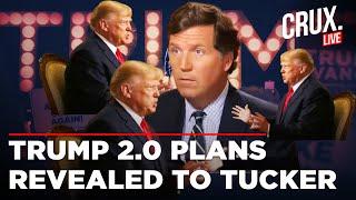 Trump Tucker Interview | Tucker Carlson Interviews Donald Trump Live | Trump Latest News