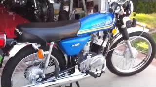 Kawasaki KH100 1976 Model, kawasaki kh100 review, Non restore bike original model, #kawasakikh100