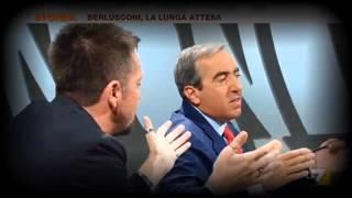 Un grande Andrea Scanzi ridicolizza Gasparri sulla sentenza della cassazione su Berlusconi.