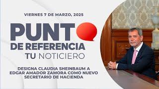 PuntoDeReferencia: Designa Claudia Sheinbaum a Edgar Amador Zamora como nuevo secretario de Hacienda