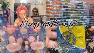 spend the day  shopping with me! | crystal shop + metaphysical shops + journal hunting