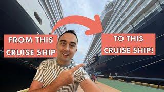 I left an ADULT ONLY Cruise Ship to board a LUXURY Ship on the SAME DAY!