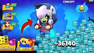 Complete 36,140 CREDITS QUEST!!|Brawl Stars Free Gifts|Concept