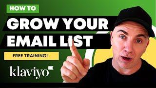 3 Proven Methods for Growing Your List and Boosting Sales. Ecommerce Email List Building Tutorial.