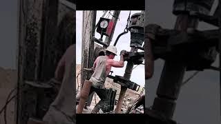 Wanna work in the oil field? - drilling rig pipe connection