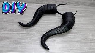 DIY Malevolent Horns (very easy).