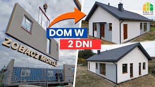 DOM W 2 DNI? SOLIDNY PARTEROWY DOM Z FABRYKI SOLID MODULAR MONTAŻ ENERGOOSZCZĘDNEGO DOMU MODUŁOWEGO