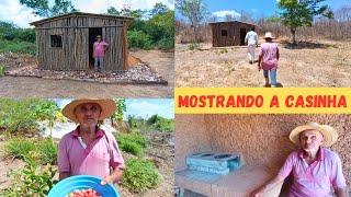 Mostrando a Casinha  E Conversando um Pouco Com Todos Vocês +Dia de Trabalho Abençoado no Sítio