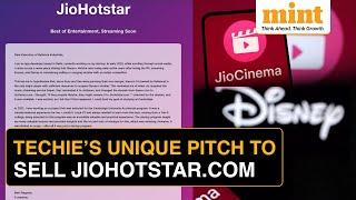 Delhi-Based Techie Buys JioHotstar Domain, Wants Reliance To Pay For His Education If They Want It!