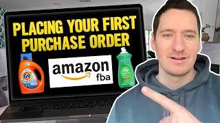 How To Place Your First Amazon FBA Wholesale Purchase Order (Supplier / Distributor) What To Expect!