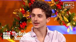 Timothée Chalamet Excels at Sucking and Blowing  The Graham Norton Show | BBC America