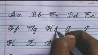 Cursive handwriting for beginners | handwriting practice | beginners