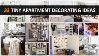 33 Tiny Apartment Decorating Ideas - DecoNatic