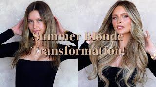 Giving Alyssa A Bright Blonde Makeover For The Summer!