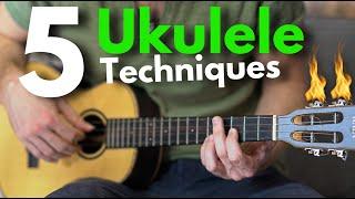 FIVE Super Spicy Ukulele Techniques for Beginners