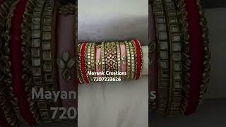 Handmade Silk Thread bangles #trending #handmade #viralvideo #shorts #shortvideo #bangles #diy #hyd